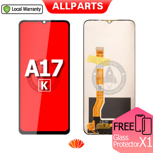 ALLPARTS Display for OPPO A17 A17K LCD Touch Screen Digitizer Replacement