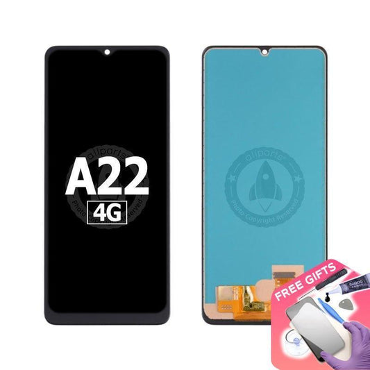 Allparts Display For Samsung Galaxy A22 4g Lcd Touch Screen Replacement