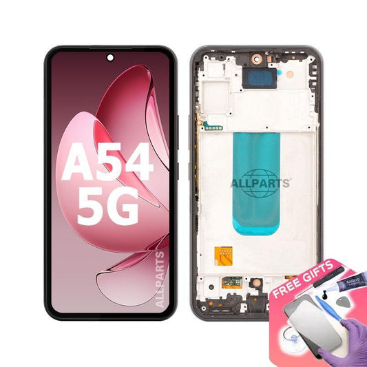 Display for Galaxy A54 5G LCD Touch Screen Digitizer Replacement With frame SM-A546