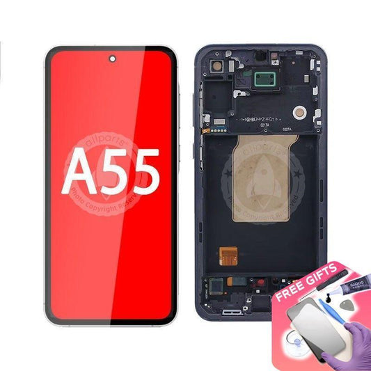 Allparts 6.6‘’ OLED Display For Galaxy A55  5G A556B Lcd Touch Screen Digitizer Replacement