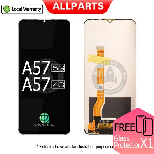 Allparts Display for OPPO A57 4G 5G LCD Touch Screen Digitizer Replacement