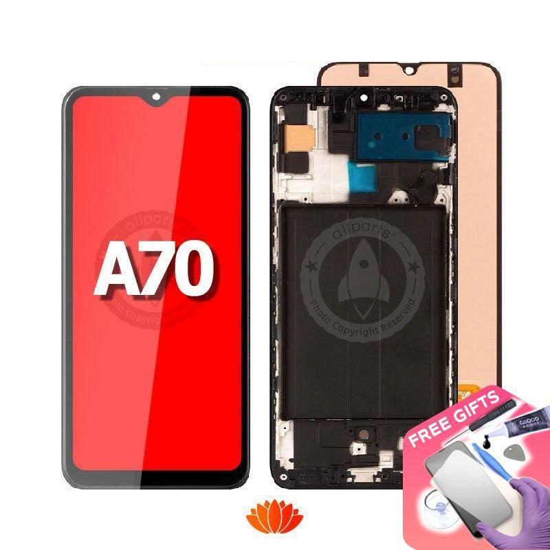 Allparts Amoled / Incell Display For Galaxy A70 Lcd Touch Screen Digitizer Replacement A705
