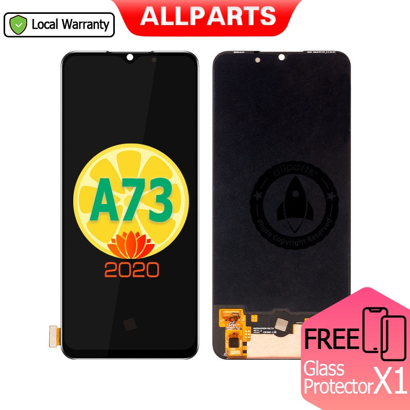 Allparts Display for OPPO A73 2020 LCD Touch Screen Digitizer Replacement