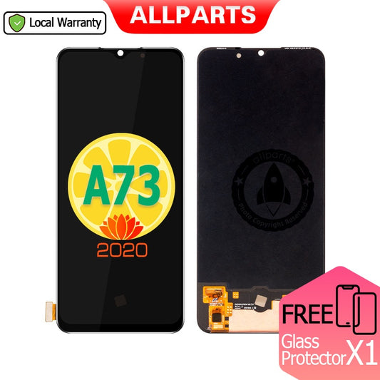Allparts Display for OPPO A73 2020 LCD Touch Screen Digitizer Replacement