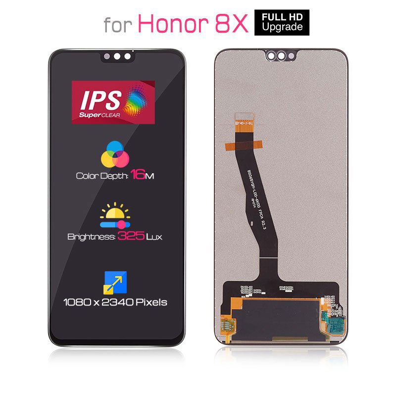 Allparts 6.5 Inch Display For Huawei Honor 8x Lcd Touch Screen Digitizer Replacement
