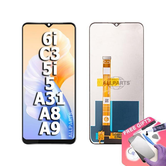 6.5 Inch Display For Realme 5 5i 5s 6i C3 Lcd Oppo A11 A11x A5 A8 A9 A31 2020 Screen Touch Replacement