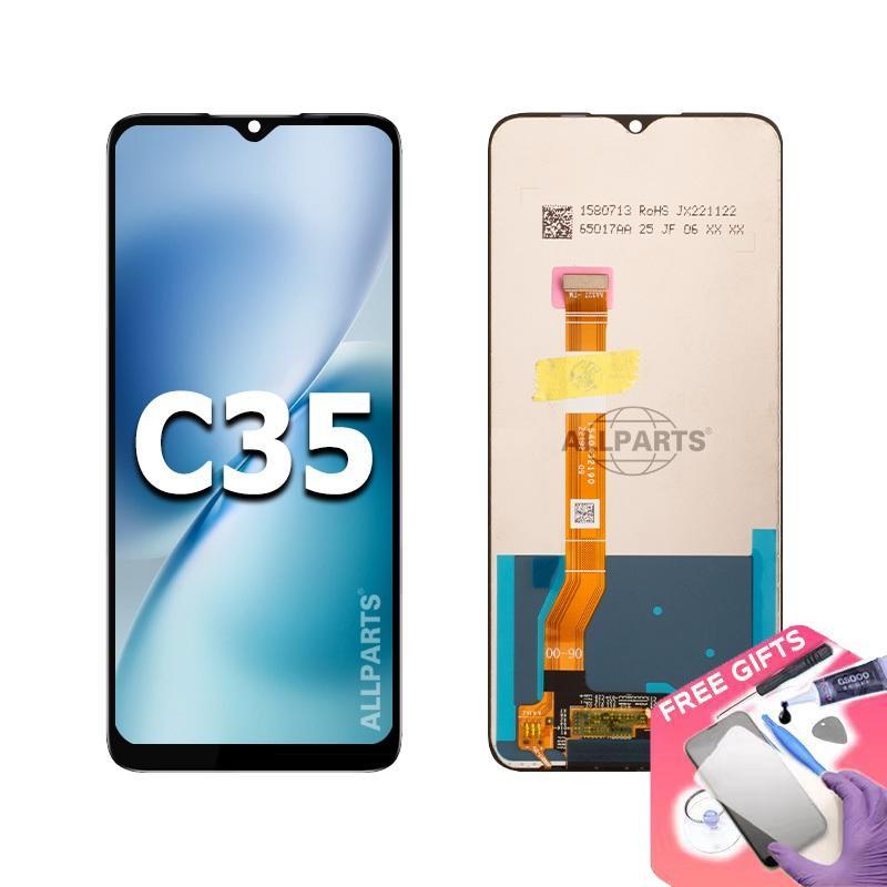 Allparts Display For Oppo Realme C35 Lcd Touch Screen Digitizer Replacement rmx3511