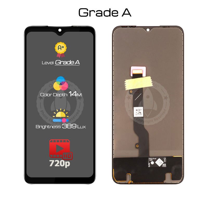 AMOLED LCD Screen For Infinix Note 11/Note 12 4G/Note 12 VIP/Note 12 5G/Note 12 Pro 4G/Note 12i 2022/Note 12 2023 X663, X663B with Digitizer Full Assembly