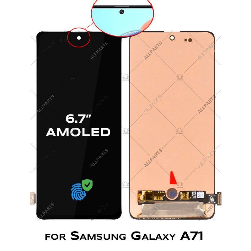 Allparts 6.7" Display For SAMSUNG Galaxy A71 Lcd Touch Screen Digitizer Replacement