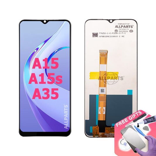 Allparts Display For Oppo A15 A15s A35 2021 Lcd Touch Screen Digitizer Replacement