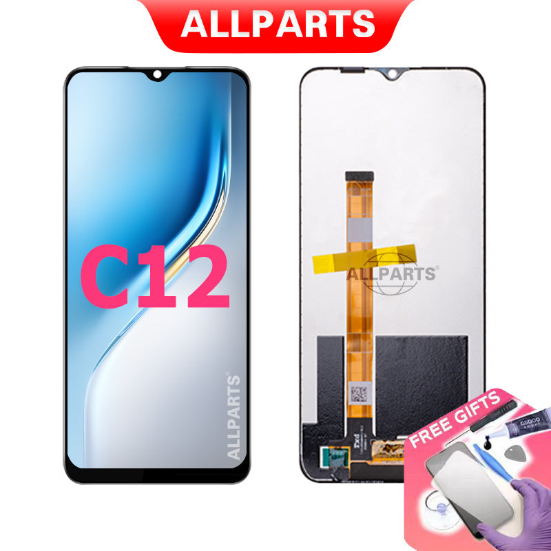 Allparts Display for OPPO Realme C12 LCD Touch Screen Replacement RMX2189