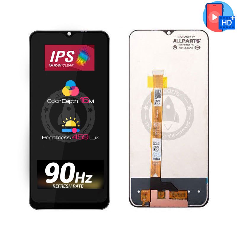 Allparts 6.58“ 90Hz Display For Vivo Y53s Y33s Y72 Y76 5g Y51a Y31 T1x 4G 5G Y76s LCD Touch Screen Digitizer Replacement