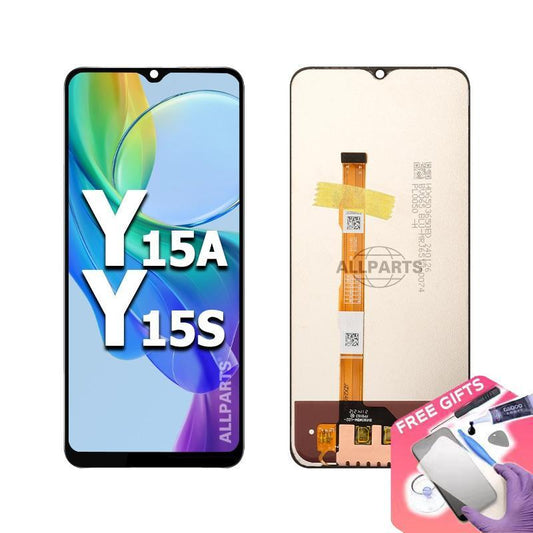 Allparts Display For Vivo Y15a Y15s Lcd Touch Screen Digitizer Replacement