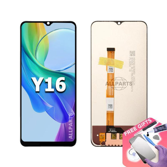 Display for VIVO Y16 LCD Touch Screen Digitizer Replacement V2204 V2214 With Frame