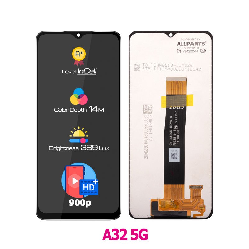 Allparts 6.5 Inch Display For SAMSUNG Galaxy A32 4G 5G M32 Lcd Touch Screen Digitizer Replacement A326 A325
