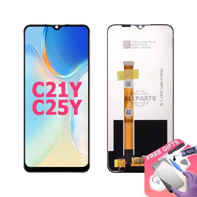 Allparts 6.5 Inch Display For Realme C21y C25y Lcd Touch Screen Digitizer Replacement
