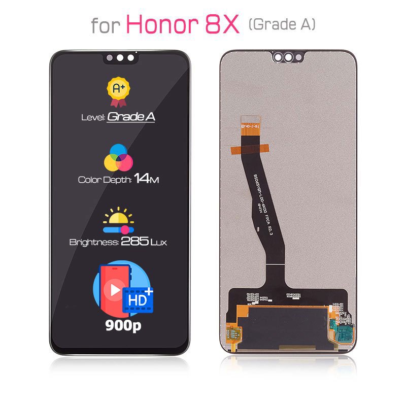 Allparts 6.5 Inch Display For Huawei Honor 8x Lcd Touch Screen Digitizer Replacement