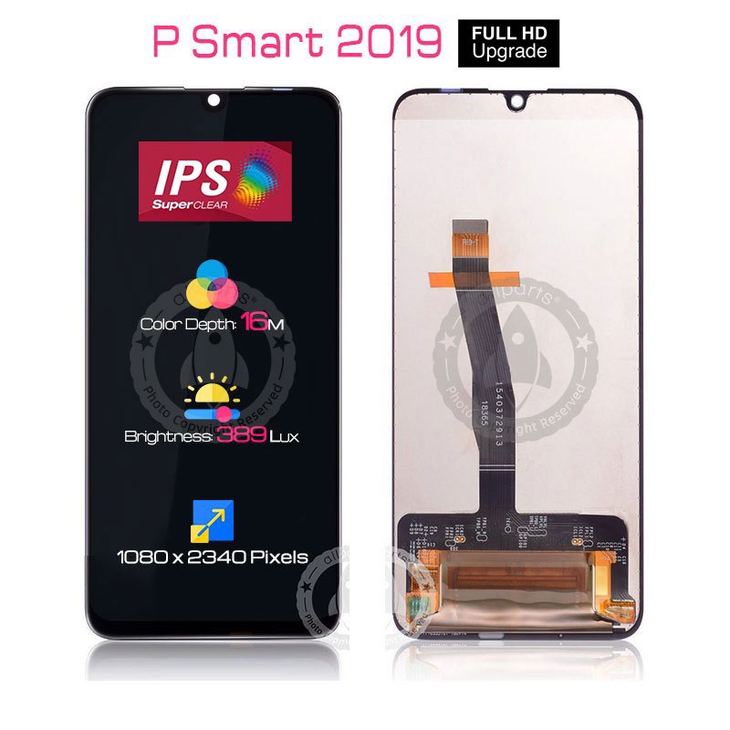 Allparts Display For With Huawei P Smart 2019 Lcd Touch Screen Digitizer Replacement