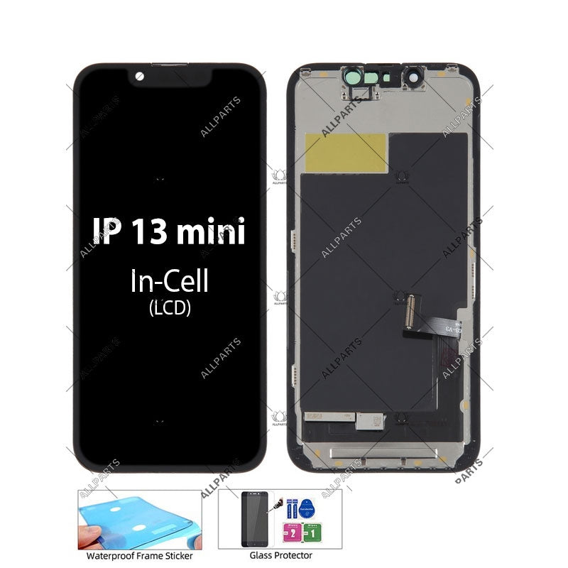 Allparts Display For Ip 13 / 13 Mini Lcd Touch Screen Digitizer Replacement