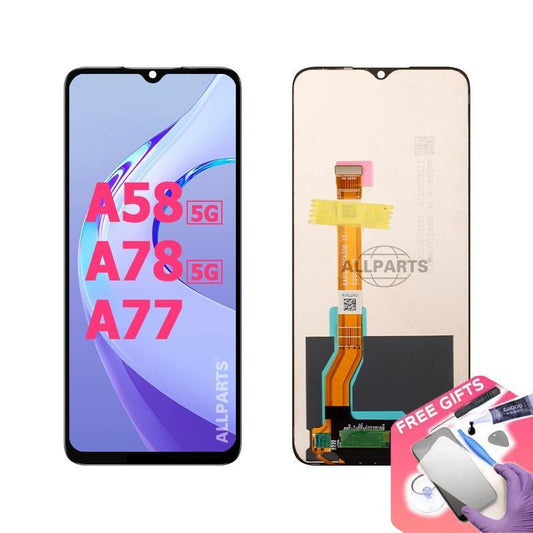 Display for OPPO A58 5G A78 A77 LCD Touch Screen Digitizer Replacement