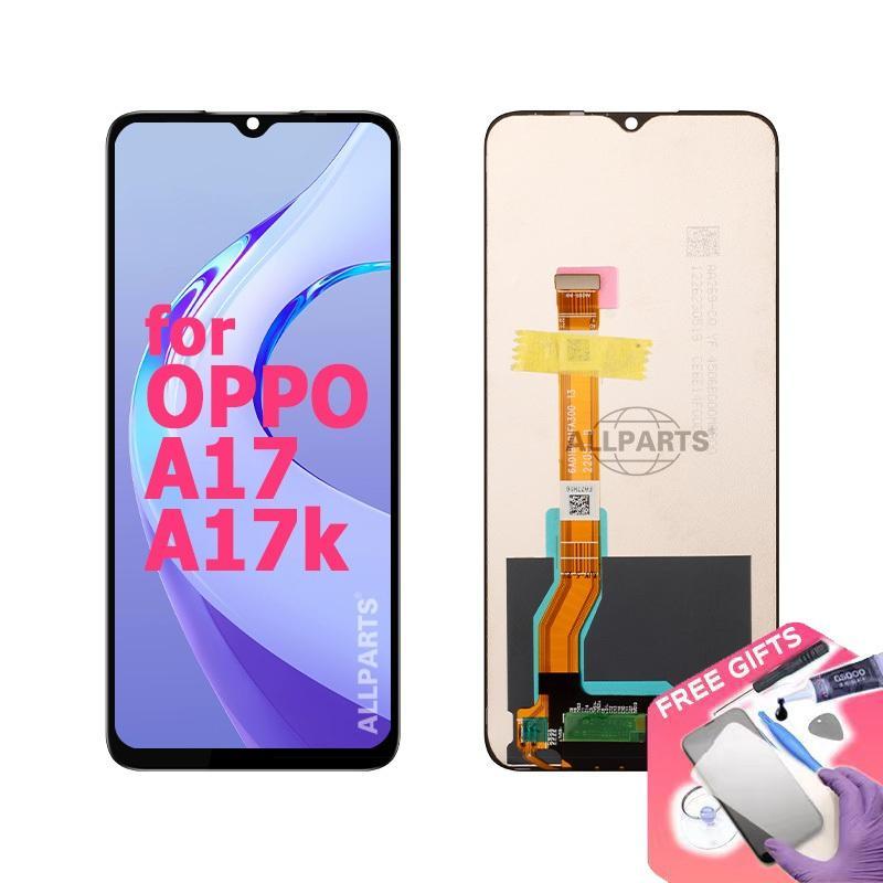 ALLPARTS Display for OPPO A17 A17K LCD Touch Screen Digitizer Replacement