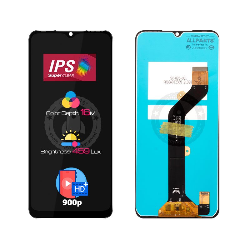 Allparts Display For Tecno Spark 7 7T Lcd Touch Screen Digitizer Replacement Kf6p