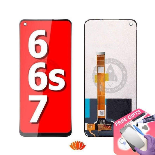 Allparts Display For Oppo Realme 6 6s 7 4g Lcd Touch Screen Digitizer Replacement