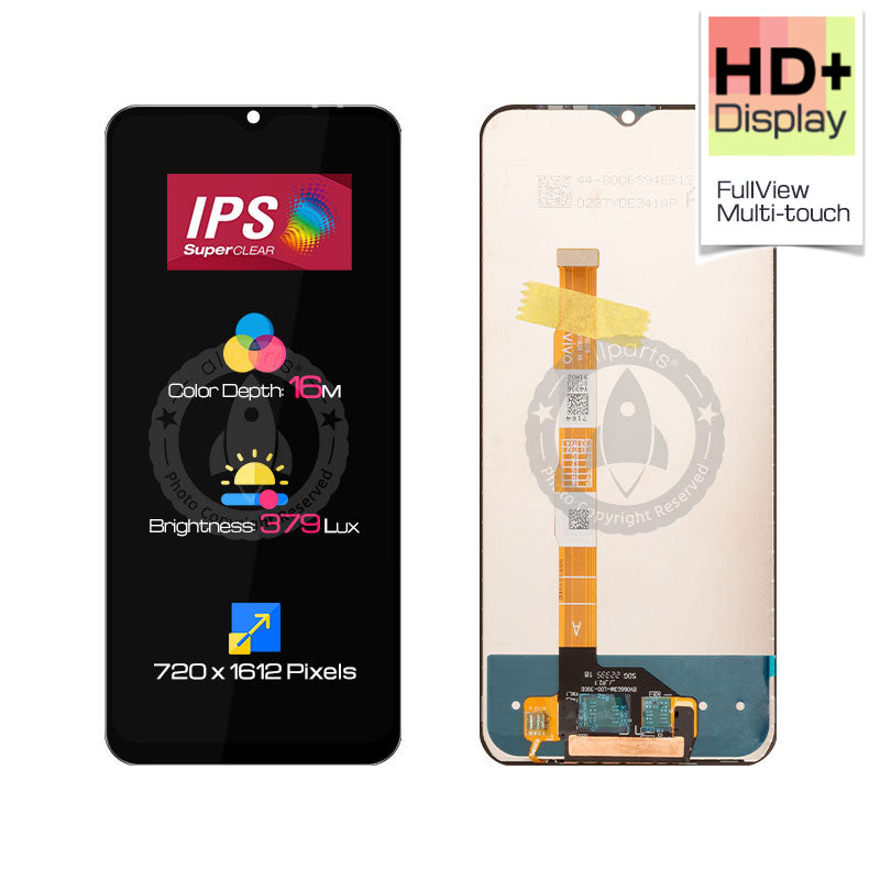 ALLPARTS Display for VIVO Y22 Y22S LCD Touch Screen Digitizer Replacement V2207 V2206