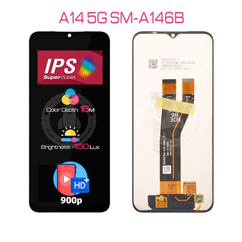 ALLPARTS FHD Display for SAMSUNG  A14 4G 5G CD Touch Screen Replacement A145F A146B A146P