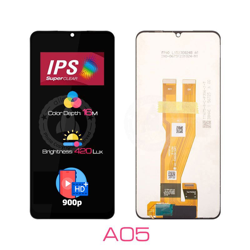 ALLPARTS Display for Galaxy A05 A05s LCD Touch Screen Digitizer Replacement A055 A057