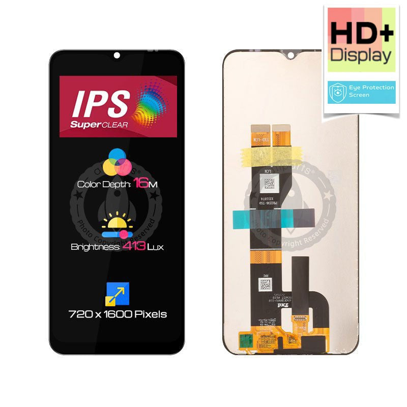 Allparts Display for VIVO Y02 Y02a Y02t Y11 2023 LCD Touch Screen Digitizer Replacements