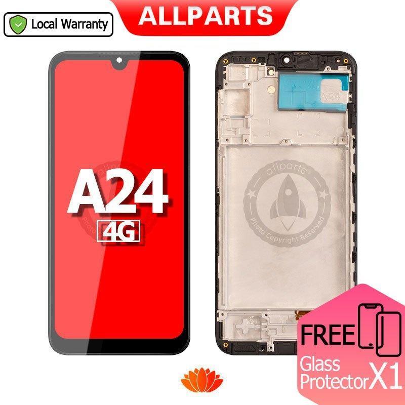 Display para sa Samsung Galaxy A24 4G LCD Touch Screen Replacement A245F With frame