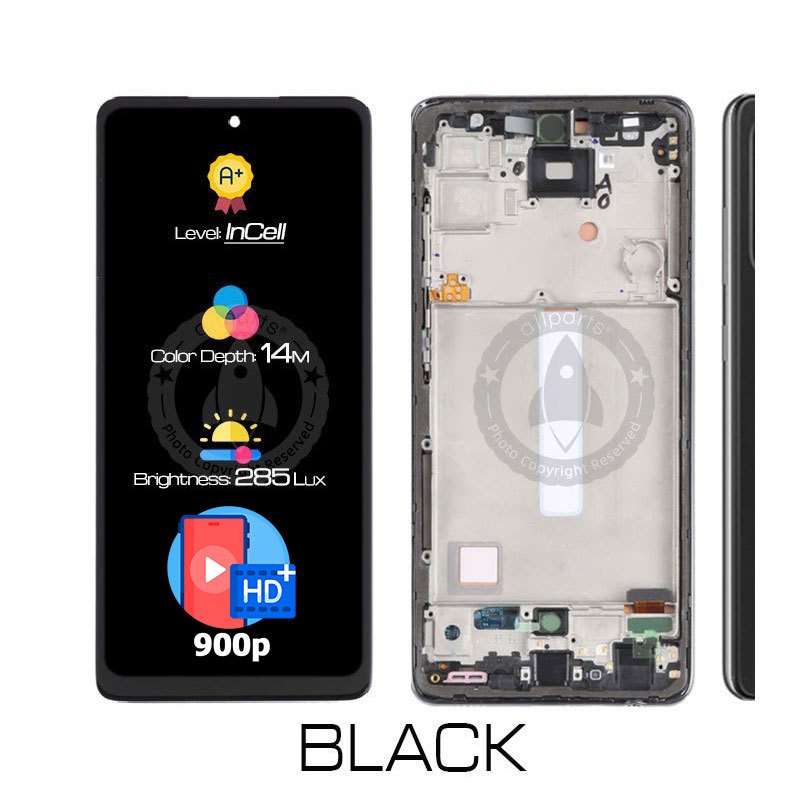 AMOLED InCell Display for Galaxy A52S 5G LCD Touch Screen Digitizer Replacement A528B A528N