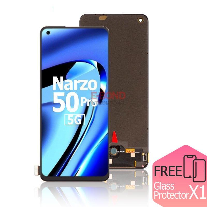 OLED Display for OPPO Realme Narzo 60 / Narzo 50 Pro 5G LCD Touch Screen Digitizer Replacement RMX3395 RMX3396