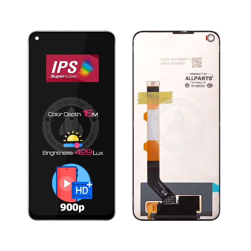 Allparts 6.53" Display For Xiaomi Redmi Note 9T Note 9 5G LCD Touch Screen Digitizer Replacement