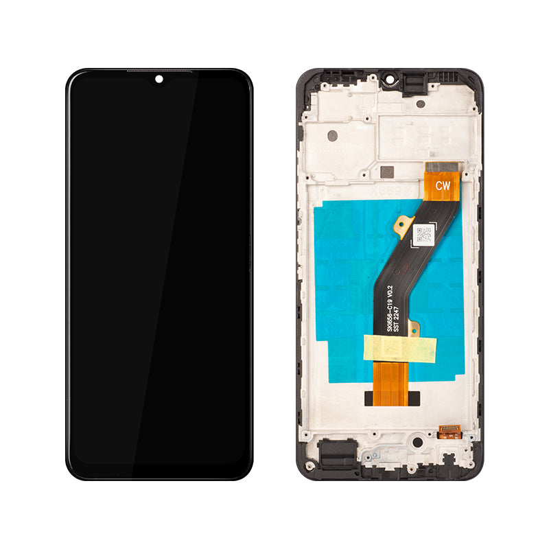 Display para sa Infinix Hot 30i X669 X669C LCD Touch Screen Digitizer Replacement na may Frame