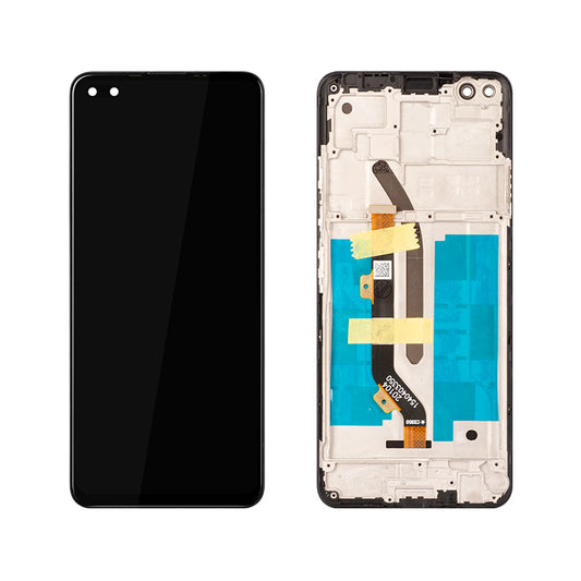 Display Para sa Infinix Zero 8 X687 LCD Touch Screen Digitizer Replacement X687B na may Frame