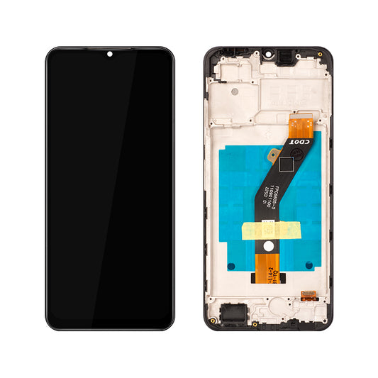 Display para sa Infinix Smart 7 HD X6515 X6516 LCD Touch Screen Digitizer Pagpapalit na may Frame