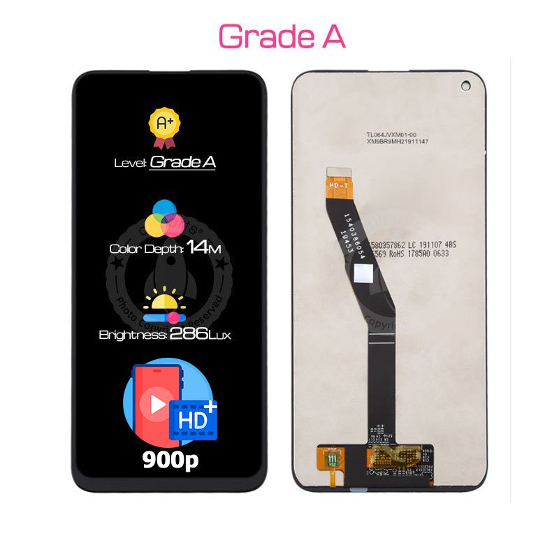 Allparts Display For Huawei Y7p 2020 LCD Touch Screen Digitizer Replacement