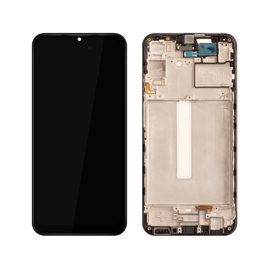 Display para sa Galaxy A25 5G LCD Touch Screen Digitizer Pagpapalit na may Frame A256B / A256E / A256U