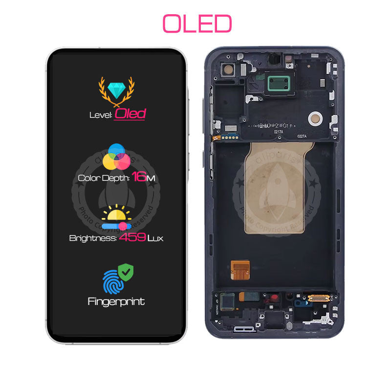 Allparts 6.6‘’ OLED Display For Galaxy A55  5G A556B Lcd Touch Screen Digitizer Replacement