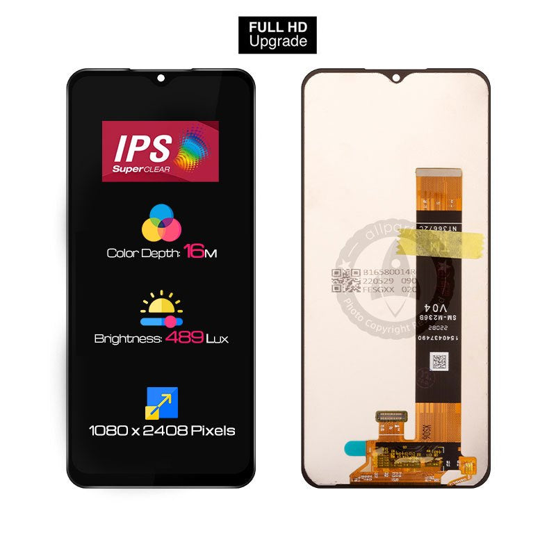 ALLPARTS Display for Samsung  A23 5G A236 LCD Touch Screen Digitizer Replacement A236U A236U1 A236B A236E