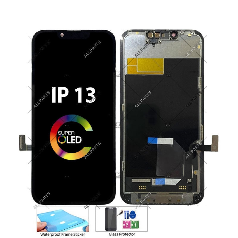 Allparts Display For Ip 13 / 13 Mini Lcd Touch Screen Digitizer Replacement