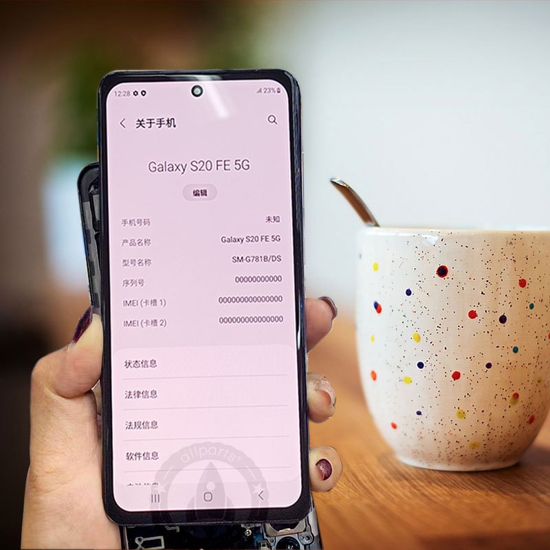 Allparts Display For SAMSUNG Galaxy S20 FE S21 S24 FE 4G 5G LCD Touch Screen Digitizer Replacement S20fe G780f