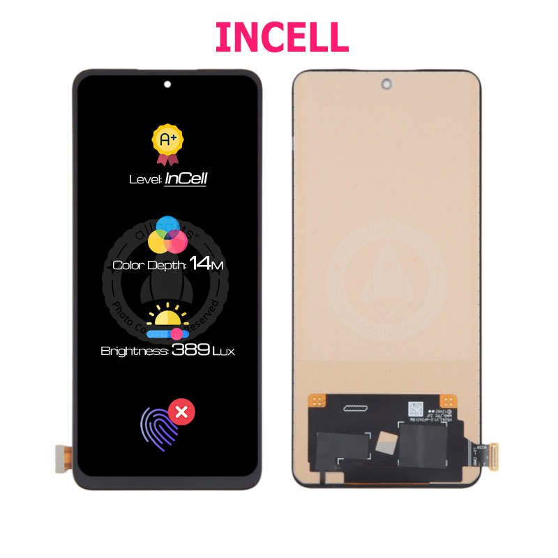 ALLPARTS INCELL Display for OPPO Reno8 Pro 5G Touch Screen Digitizer Replacement Reno 8 Pro CPH2357
