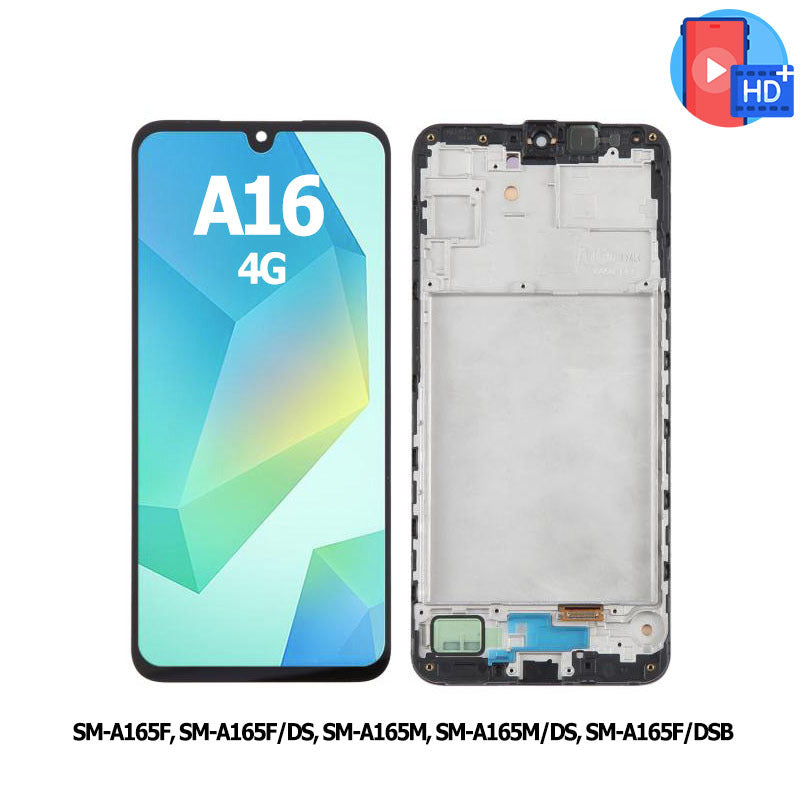 ALLPARTS Display for SAMSUNG Galaxy A16 4G 5G LCD Touch Screen Replacement A165F A166B