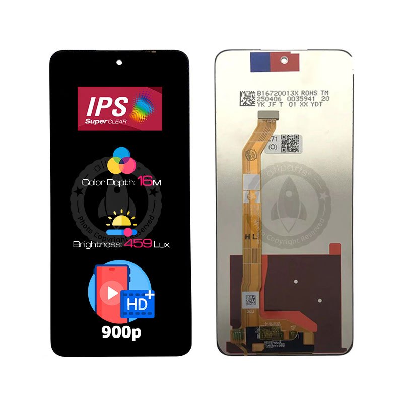 ALLPARTS Display for OPPO Realme C71 LCD Touch Screen Digitizer Replacement RMX5303