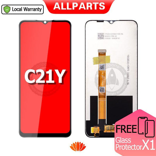 ALLPARTS Display for OPPO Realme C21-Y LCD Touch Screen Digitizer Replacement