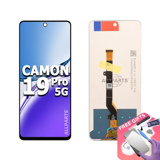 Allparts Display For Tecno Camon 19 19 Pro 5G Lcd Touch Screen Digitizer Replacement