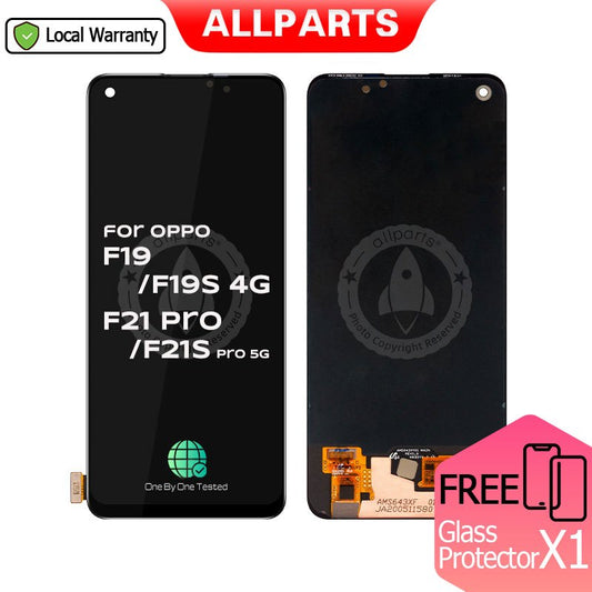 Allparts Display For Oppo F19 4g / F19s 4g / F21s Pro 5g Lcd Touch Screen Digitizer Replacement
